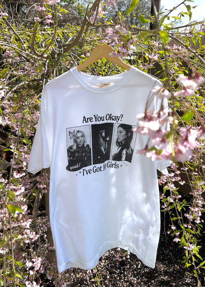 i've got my girls tee in black & white