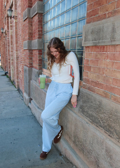 sally floral pants