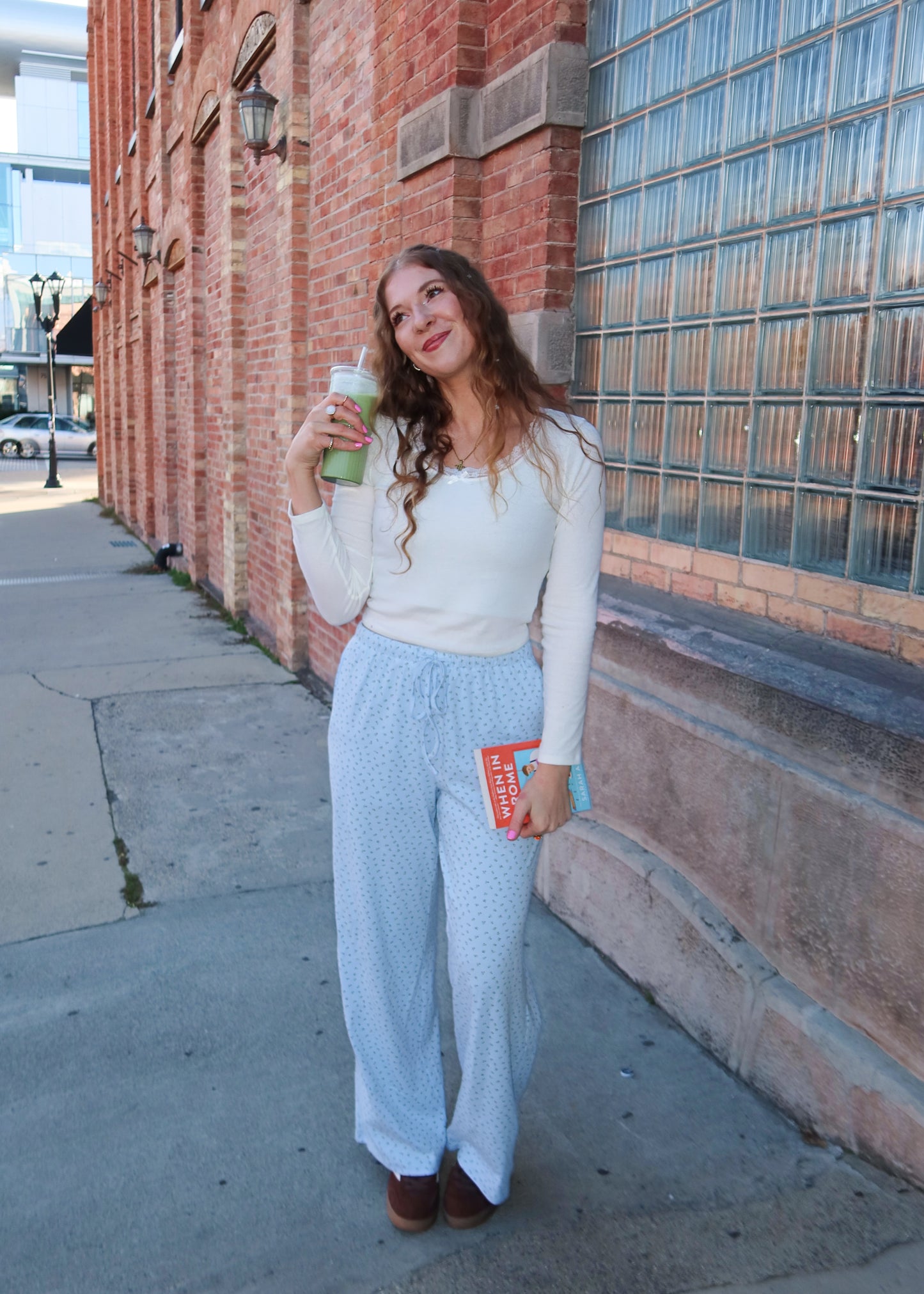 sally floral pants