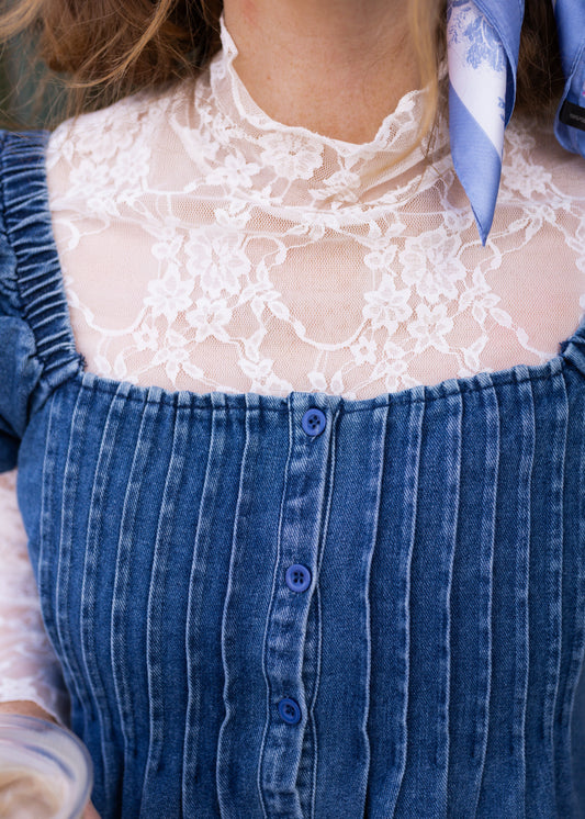 lovely in lace top