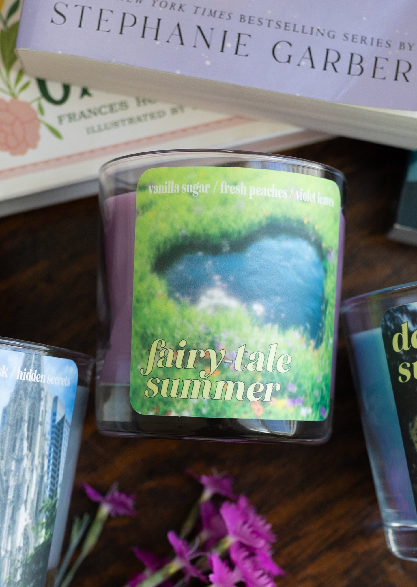 fairy-tale summer candle
