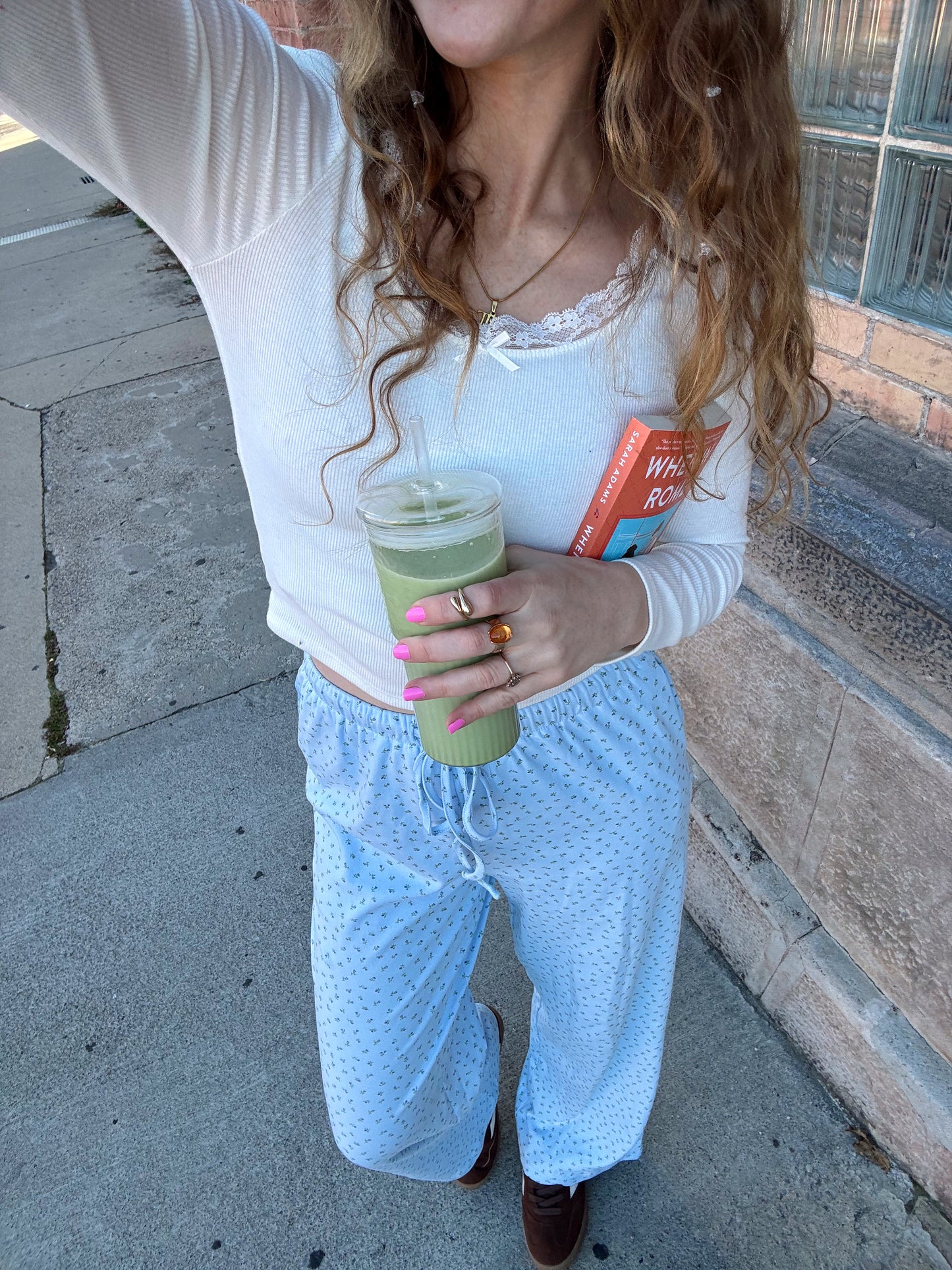 sally floral pants