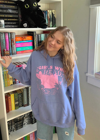 girls who read hoodie